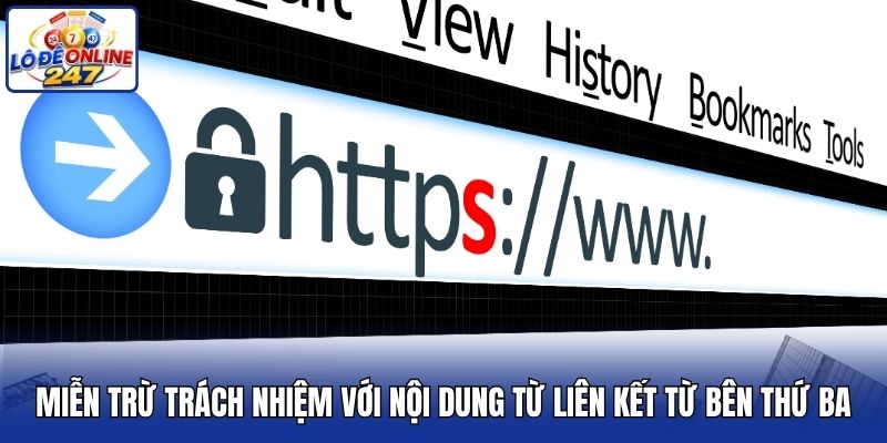 Miễn trừ trách nhiệm với nội dung từ liên kết từ bên thứ ba