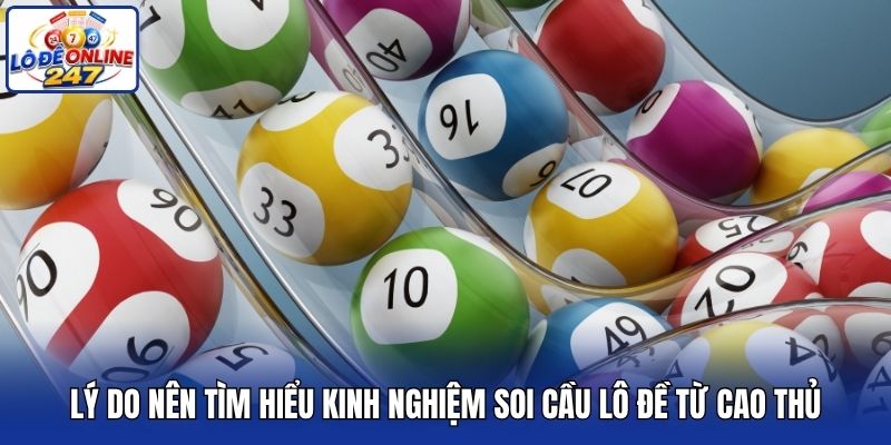 Lý do nên tìm hiểu kinh nghiệm soi cầu lô đề từ cao thủ