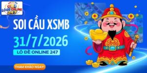 Soi Cầu XSMB Ngày 31/7/2026 - Dự Đoán Xổ Số Miền Bắc Thứ 6
