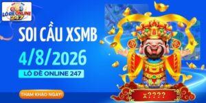 Soi Cầu XSMB Ngày 4/8/2026 - Dự Đoán Xổ Số Miền Bắc Thứ Ba
