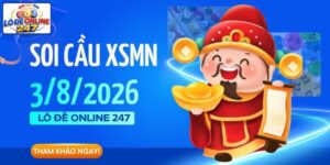 Soi cầu XSMN ngày 3/8/2026